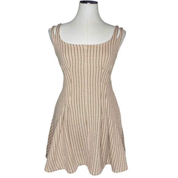 NWT Anthropologie Maeve Jacquard Mini Dress XS Petite - Picture 2 of 15